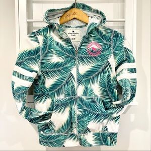 🔥 Abercrombie Kids Palm Tree Hoodie 13/14